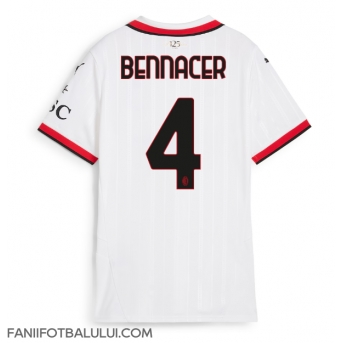 AC Milan Ismael Bennacer #4 Tricou Fotbal Replică 2024-25 Femei Deplasare